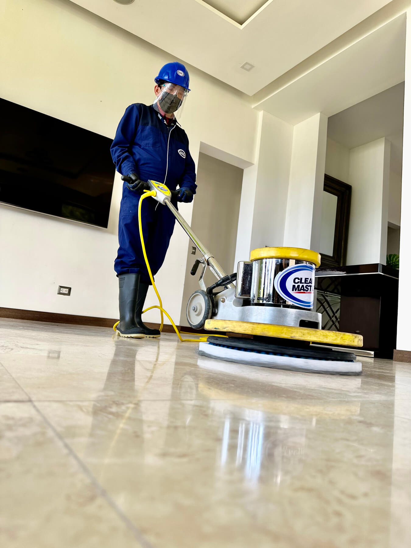 Clean Regent technician at work