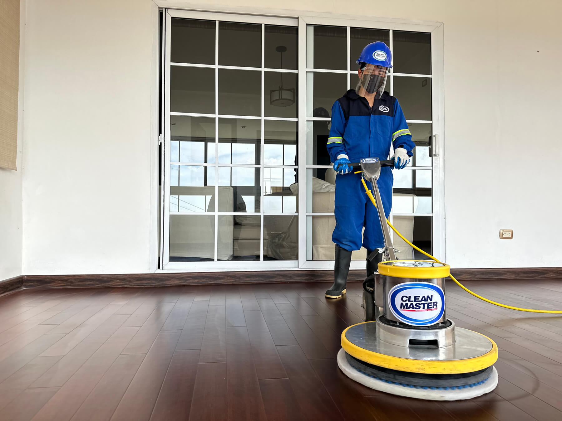 Clean Regent technician at work